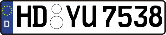 HD-YU7538
