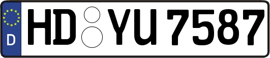 HD-YU7587