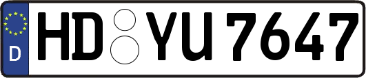 HD-YU7647