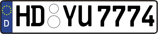 HD-YU7774