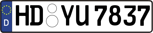 HD-YU7837