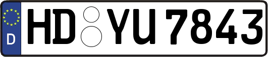 HD-YU7843