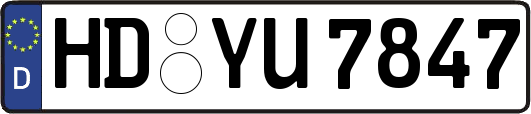 HD-YU7847