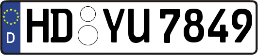 HD-YU7849