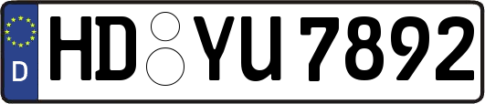 HD-YU7892