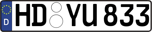 HD-YU833