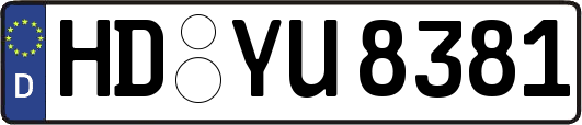 HD-YU8381