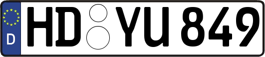 HD-YU849