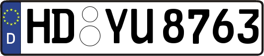HD-YU8763