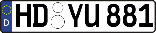HD-YU881