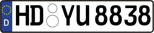 HD-YU8838
