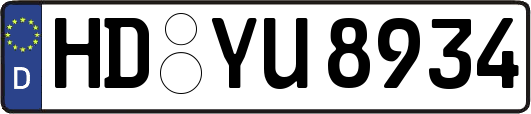 HD-YU8934