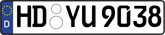 HD-YU9038