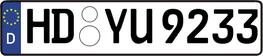 HD-YU9233