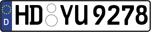 HD-YU9278