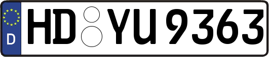 HD-YU9363