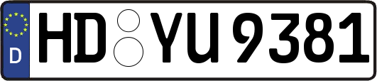 HD-YU9381