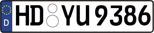 HD-YU9386