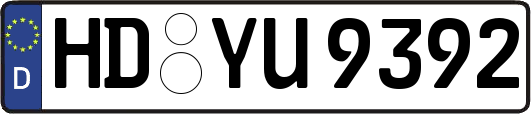 HD-YU9392