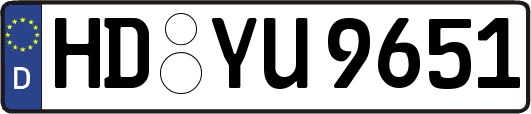 HD-YU9651