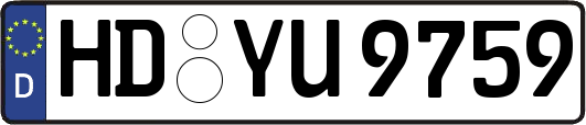 HD-YU9759