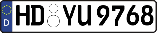 HD-YU9768