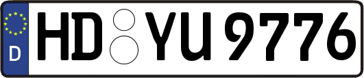 HD-YU9776