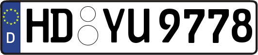 HD-YU9778