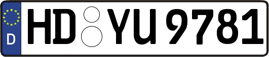 HD-YU9781