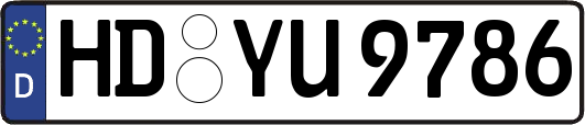 HD-YU9786