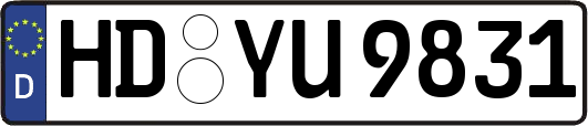 HD-YU9831