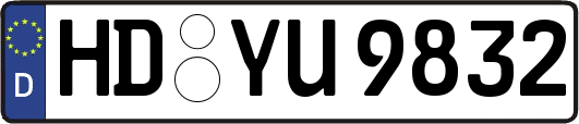 HD-YU9832
