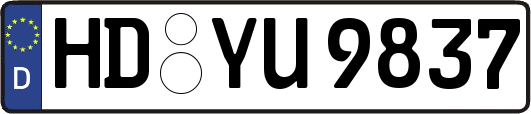 HD-YU9837