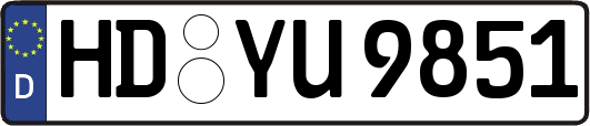 HD-YU9851