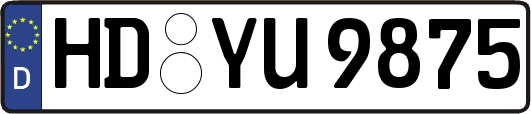 HD-YU9875