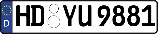 HD-YU9881