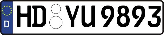 HD-YU9893