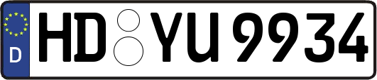HD-YU9934