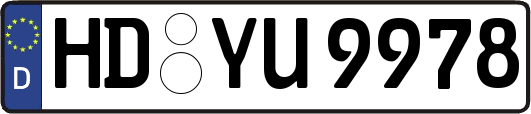 HD-YU9978
