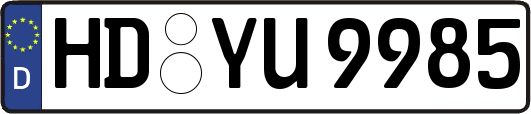 HD-YU9985
