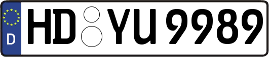 HD-YU9989