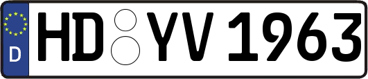 HD-YV1963