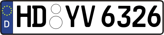 HD-YV6326