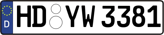 HD-YW3381