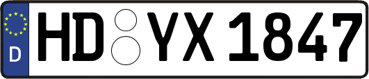 HD-YX1847