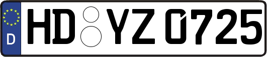 HD-YZ0725