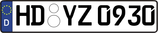 HD-YZ0930