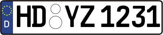 HD-YZ1231