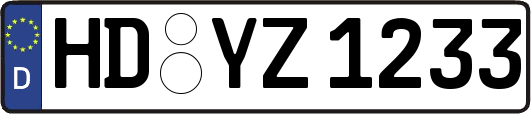 HD-YZ1233