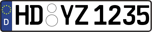 HD-YZ1235